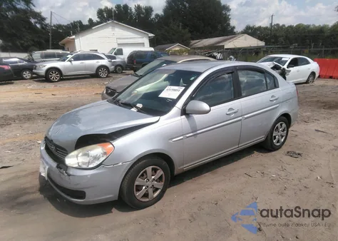 2008 Hyundai Accent Gls from USA, damaged, VIN KMHCN46C18U242061